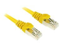 Sharkoon Kabel RJ45 CAT.6 SFTP 1,5m gelb