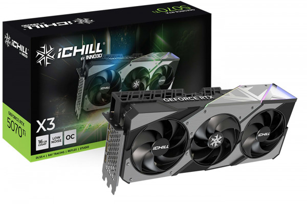 Inno3D RTX5070 TI iChill X3 16GB GDDR7 HDMI 3xDP