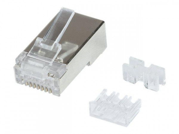 LogiLink Modular RJ45 Plug Cat.6A STP, 50 Stück