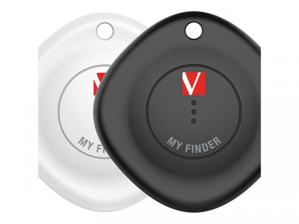 Verbatim MYF-02 My Finder Bluetooth Item Finder 2 pack B/W