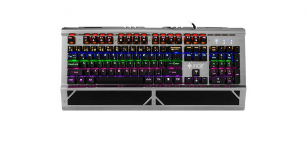 INCA Gaming Tastatur IKG-444 Mechanisch, RGB, dt. Layout