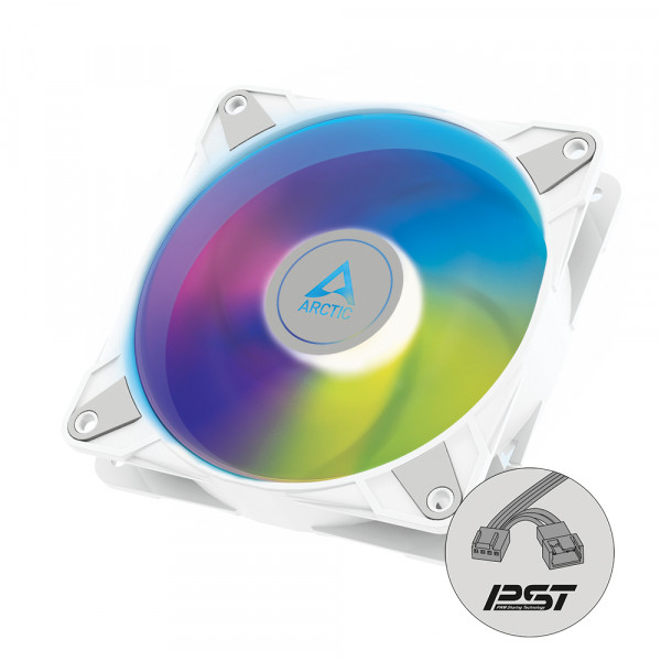 ARCTIC Lüfter P14 PWM PST A-RGB 0dB (White)