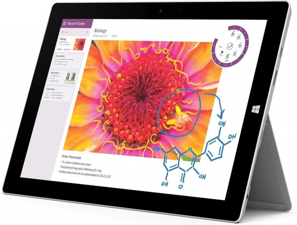 Microsoft Surface 3 (10.8") x7-Z8700/4GB/64GBSSD/FHD W10P