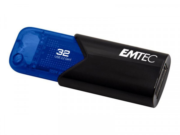EMTEC USB-Stick 32 GB B110 USB 3.2 Click Easy Blue