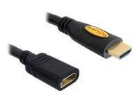 HDMI Verl. Delock Ethernet A -> A St/Bu 3.00m 4K