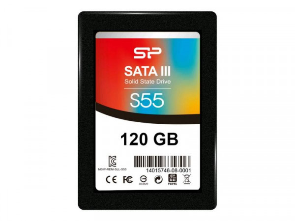 Silicon Power Slim S55 - 120 GB SSD - intern - 2,5" (6.4 cm)