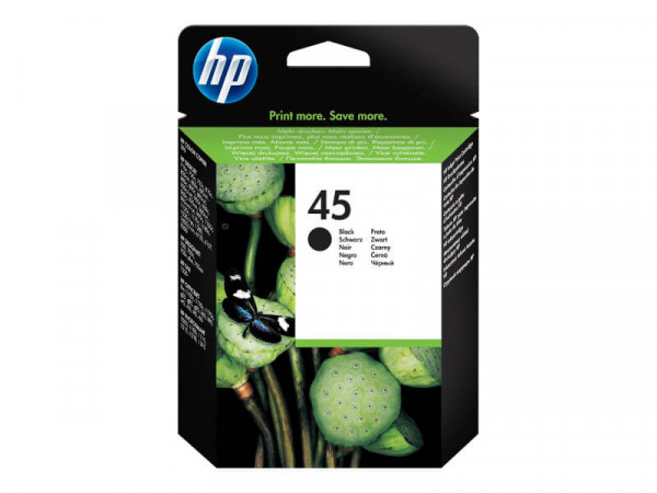 HP 45 Schwarz Tintenpatrone 42ml