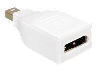 Displayport Adapter Delock mini DP -> DP St/Bu weiß