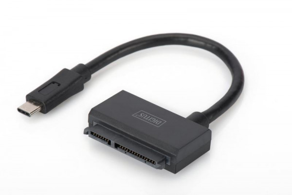 DIGITUS Adapterkabel USB3.0/C -> SATA 3 St/Bu 0.1m 6GB