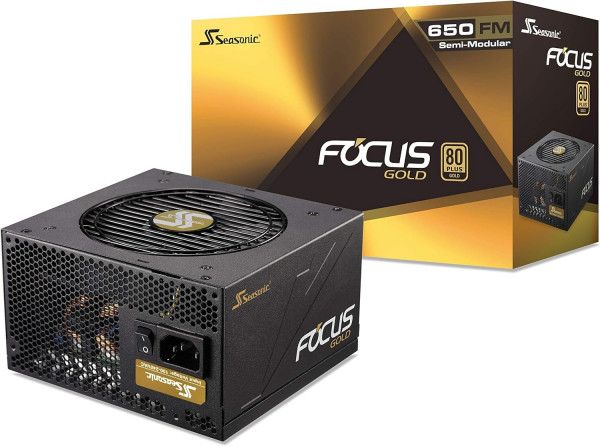 Seasonic Netzteil 650W G12-GM-650 Semi-Modular (80+Gold)