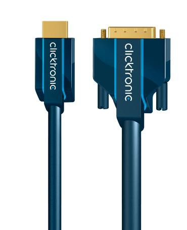 Clicktronic Casual HDMI/DVI-Adapterkabel