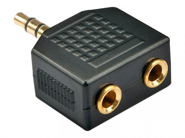 Lindy Audioadapter 2x 3.5mm an 3.5mm f/m