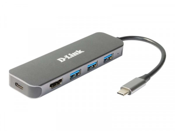 D-Link DUB-2333 5-in-1 USB-C Hub mit HDMI/USB-PD retail