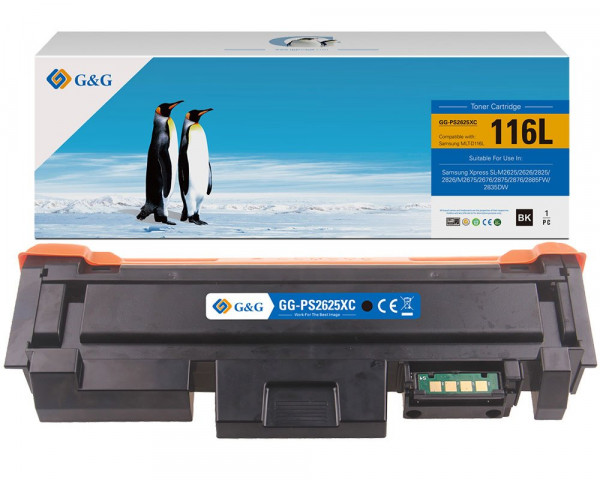 G&G XL-Toner für Samsung 116L/MLT-D116L/ HP SU828A