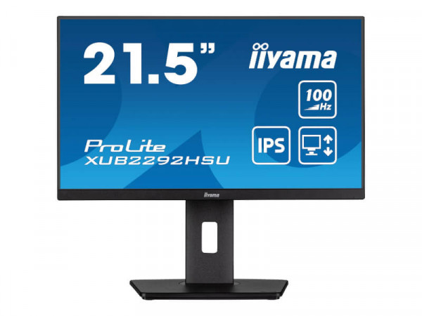 IIYAMA 54.5cm (21,5") XUB2292HSU-B6 16:9 HDMI+DP+4xUSB IPS