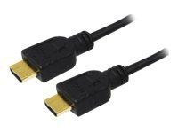 LogiLink HDMI-Kabel Ethernet A -> A St/St 10.00m Gold
