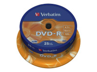 DVD-R Verbatim 4,7GB 25pcs Spin.SR sil. 16x DVD-R Verbatim 4,7GB 25pcs Spin.SR sil. 16x
