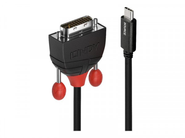 Lindy Adapterkabel USB Typ C an DVI 1m