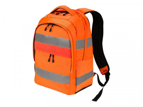 Dicota Backpack HI-VIS 25 litre 13.1"-15.6" orange