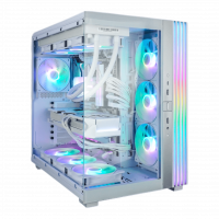 PC UltraGaming White Build: AMD Ryzen 7 9800X3D | 32GB | AMD Radeon RX 9070 XT | 2TB M.2 | W11P