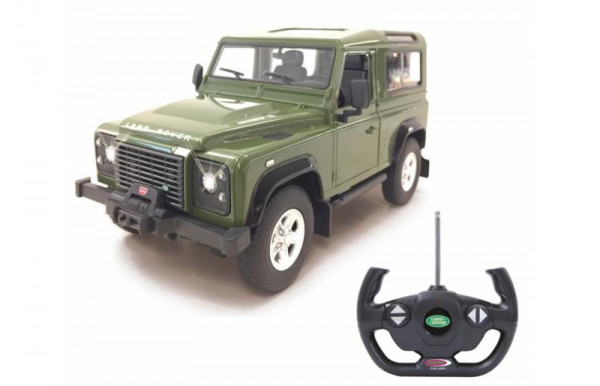 Jamara Land Rover Defender 1:14 grün Tür manuell 40MHz