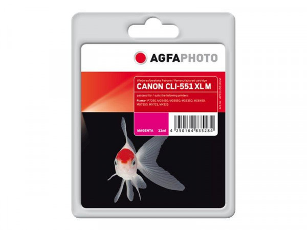 AgfaPhoto Patrone Canon APCCLI551XLM ers. CLI-551 XL