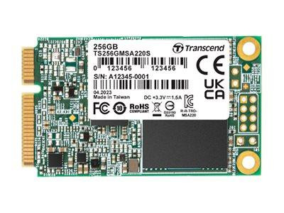 SSD 64GB Transcend MSA220S mSATA 3D NAND, SATA3