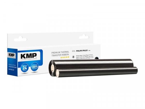 KMP Thermotransferr. Philips PFA331 black 140 S. F-P4