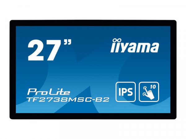 IIYAMA 68.6cm (27") TF2738MSC-B2 16:9 M-Touch HDMI+DVI+DP