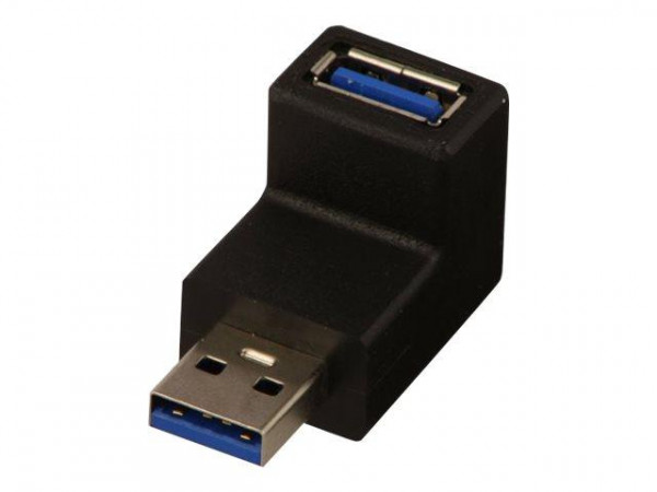 Lindy Adapter USB 3.0 Typ A 90° oben M/F Stecker Kupplung