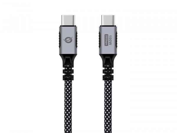 CONCEPTRONIC Kabel USB-C 3.2 -> C PD3.0 2.00m 5A 4K60Hz sw