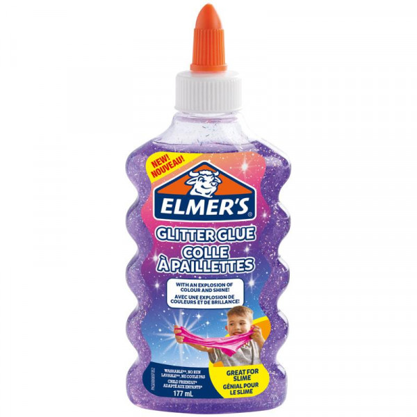 Elmer's Glitzerkleber Violett 177ml
