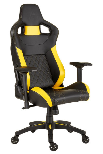 CORSAIR Gaming Stuhl Corsair T1 Race (2018) schwarz/gelb