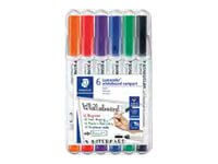 STAEDTLER Marker Lumocolor whiteb pen 6St Box