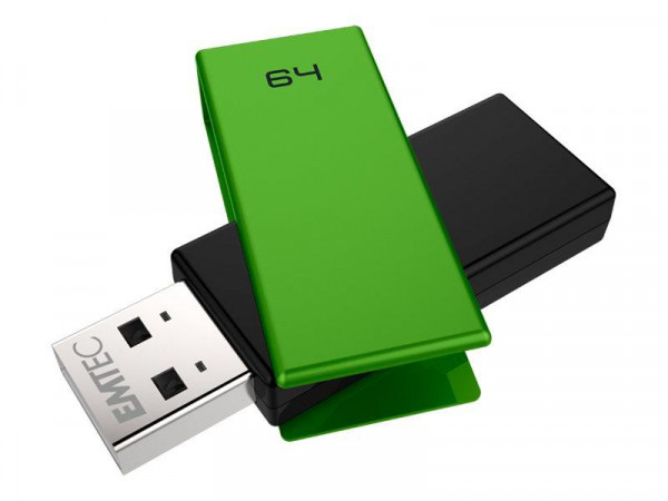 EMTEC USB-Stick 64 GB C350 USB 2.0 Brick Green