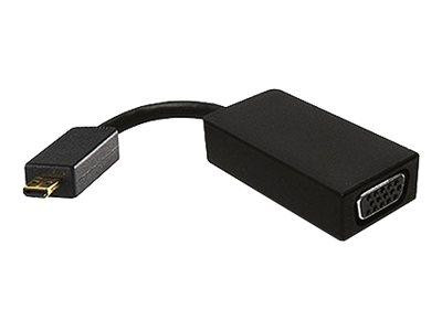 HDMI Adapter IcyBox HDMI Typ Micro D -> VGA St/Bu IB-AC503