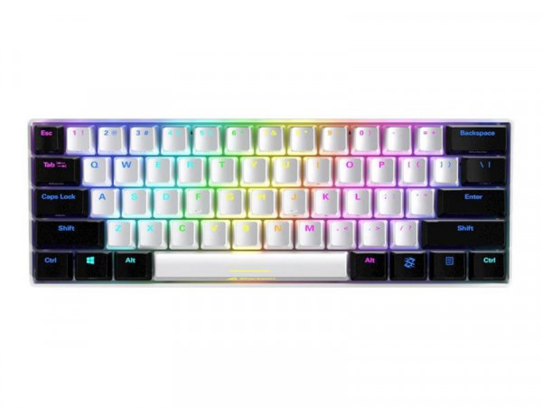Sharkoon Tastatur Skiller SGK50S4 Gaming weiß/blau