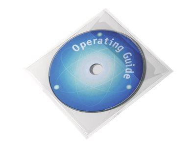 DURABLE POCKETFIX CD/DVD Selbstklebetasche 100 Stück