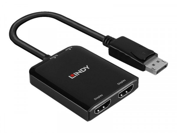LINDY DisplayPort auf 2 Port HDMI MST Hub