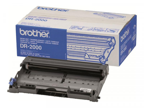 Brother DR2000 - Trommel-Kit - für Brother DCP-7010, 7025, HL-2030, 2040, 2070, MFC-7225, 7420, 7820