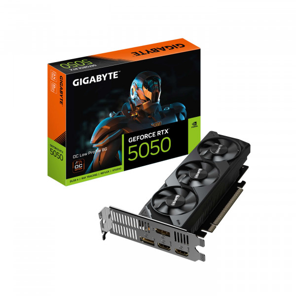 Gigabyte RTX5050 OC LOW PROFILE 8G 8GB GDDR6 HDMI 2xDP