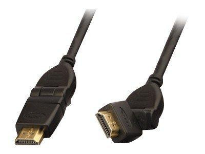 Lindy HDMI High Speed Kabel Ehternet flexibel 180° 1m