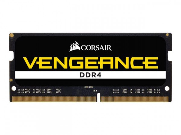SO DDR4 16GB PC 2666 CL18 CORSAIR VENGEANCE Black