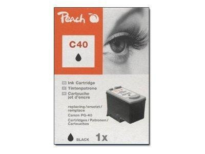 Patrone Peach komp. zu Canon PG-40 Black