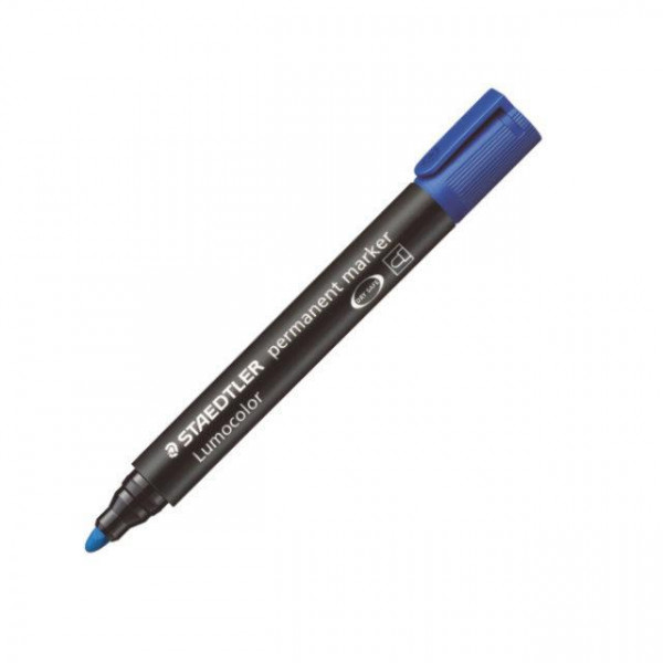 STAEDTLER Marker Lumocolor perm blau 10 Stück