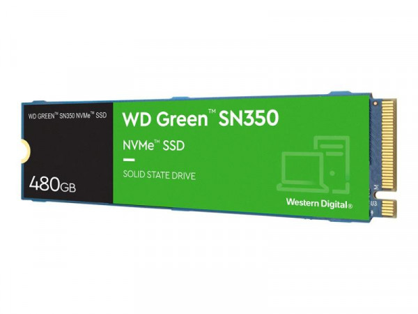 SSD WD Green M.2 2280 480GB NVMe SN350 intern
