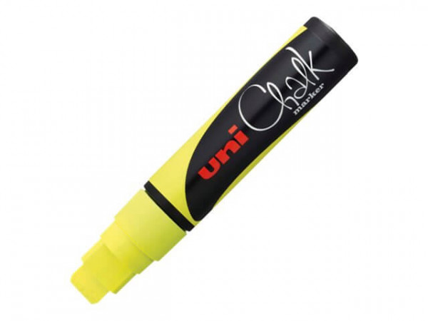 Mitsubishi Marker UNI CHALK MARKER PWE-17K gelb