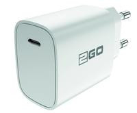2GO Netz-Ladegerät Power Delivery Lightning USB Type C weiß