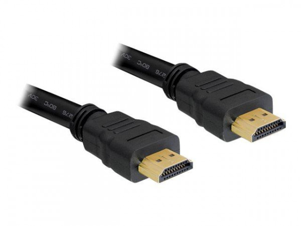 HDMI Kabel Delock Ethernet A -> A St/St 20.00m 4K Gold