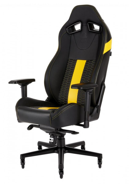CORSAIR Gaming Stuhl Corsair T2 Road Warrior schwarz/gelb